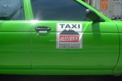 rotulación taxi